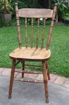 fully-restored chair