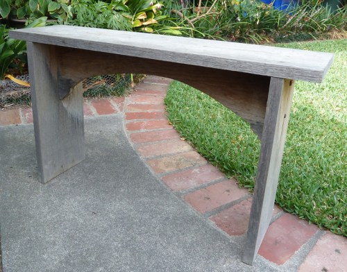 bench seat in its original state