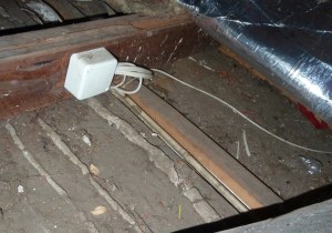 thick layer of fine dirt