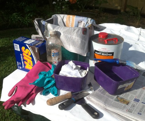 tools needed for stripping paint