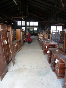 mt-buffalo-chalet_clearing-auction_furniture-in-bus-garage_2