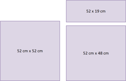 pattern for striped cushion cover