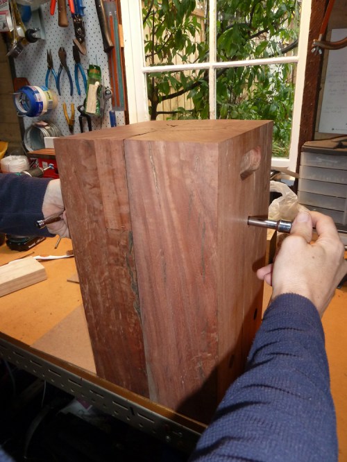 bolting blocks together