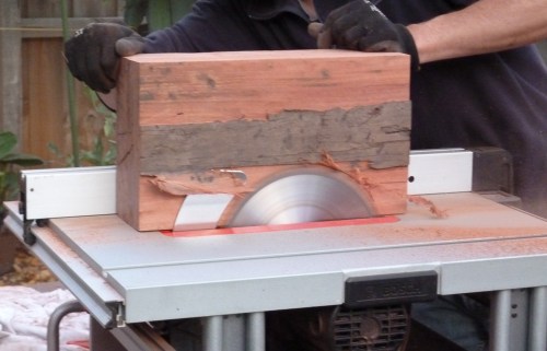 ripping the sides in two passes